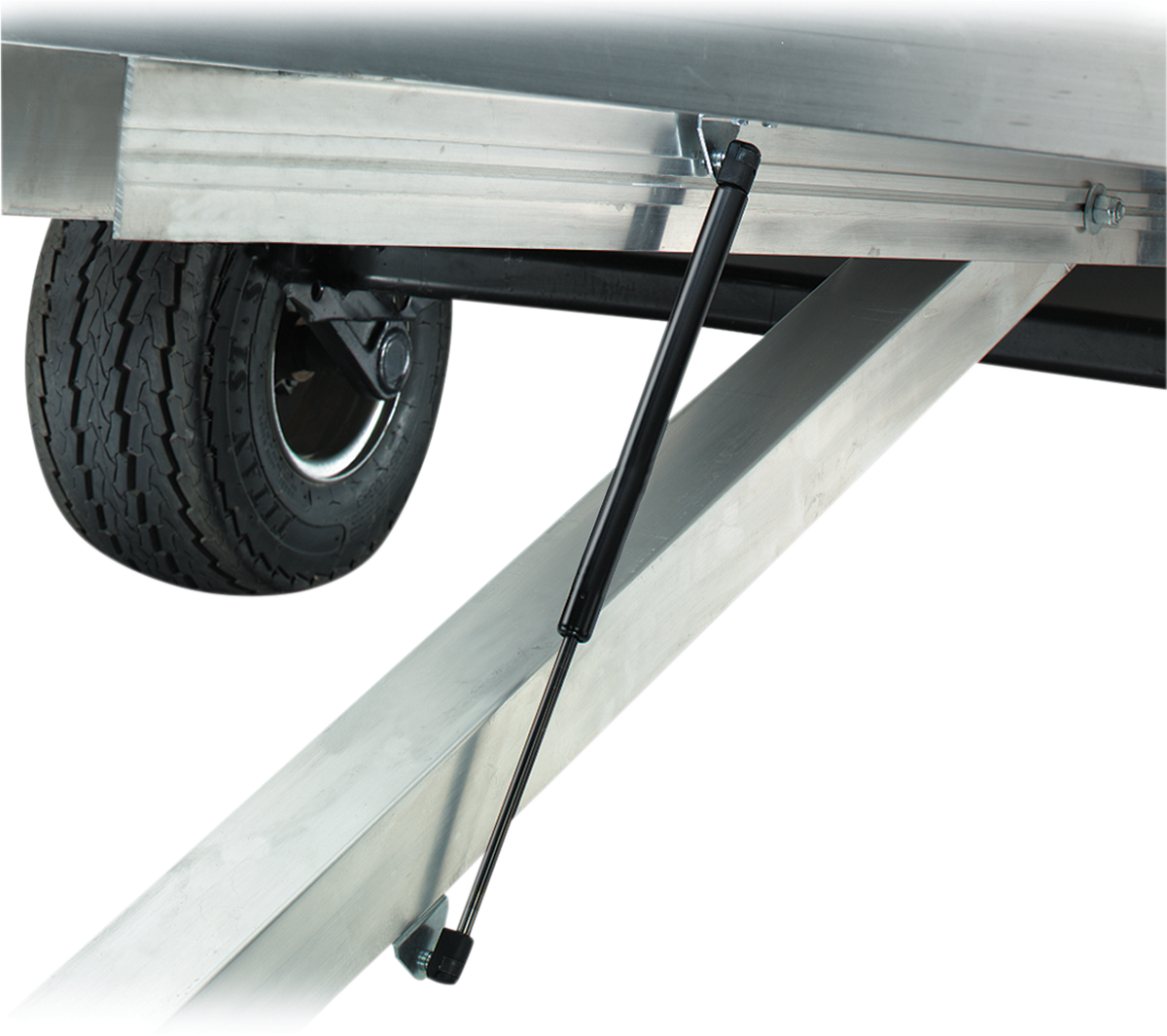 CALIBER Trailer Lift Shock 13511 - High-Pressure Gas System for Snowmobile and Tilt Trailer Loading