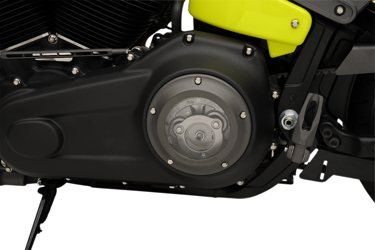 BARNETT Derby Cover - Scorpion Series - Black/Anodized - 5 Hole 3433044013