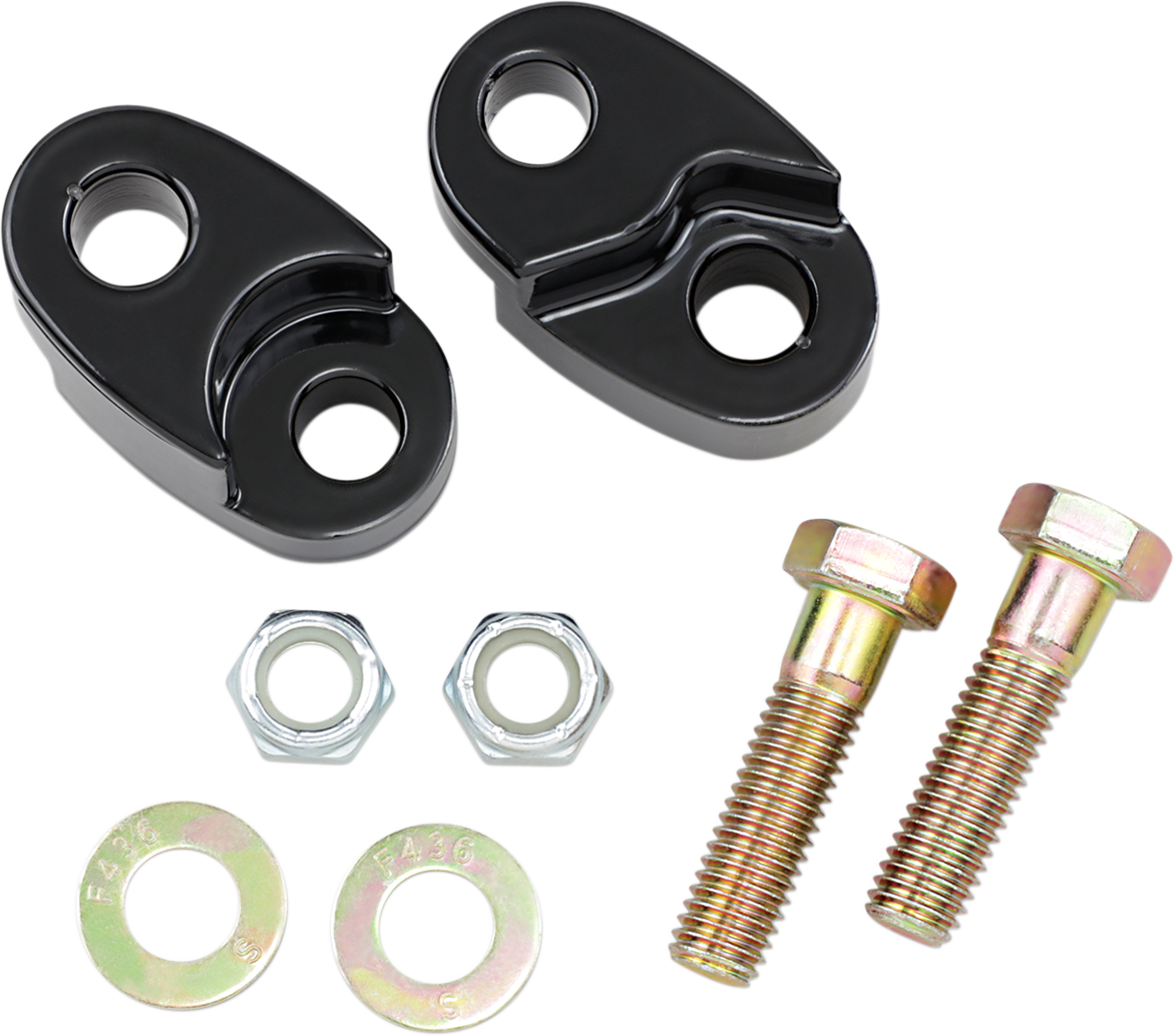 BARON Suspension Lift Kit - Rear - Lifts 1.00" - Black BA-7550-00B