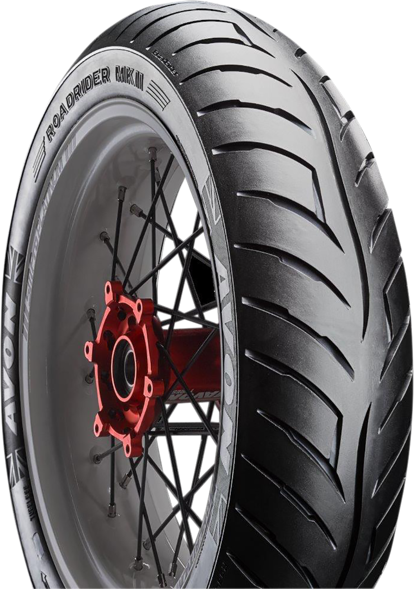 AVON Roadrider MKII Rear Tire 130/80-18 (66V) - Durable Performance for Bikes