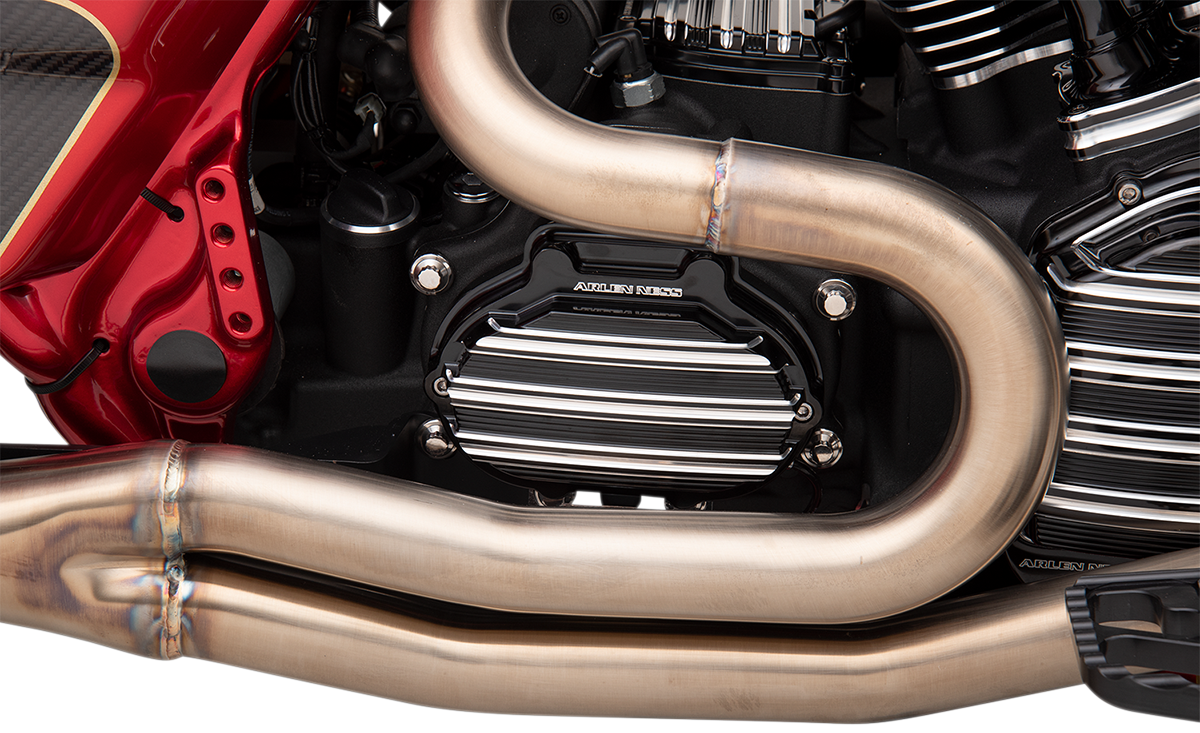 ARLEN NESS 10-Gauge Hydraulic Clutch Actuator Cover - Black/Machined - '14-'20 Harley-Davidson 03-823