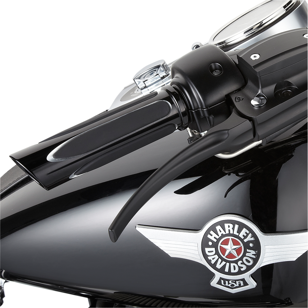 ARLEN NESS Deep Cut Comfort Series Grips - TBW - Black 07-053