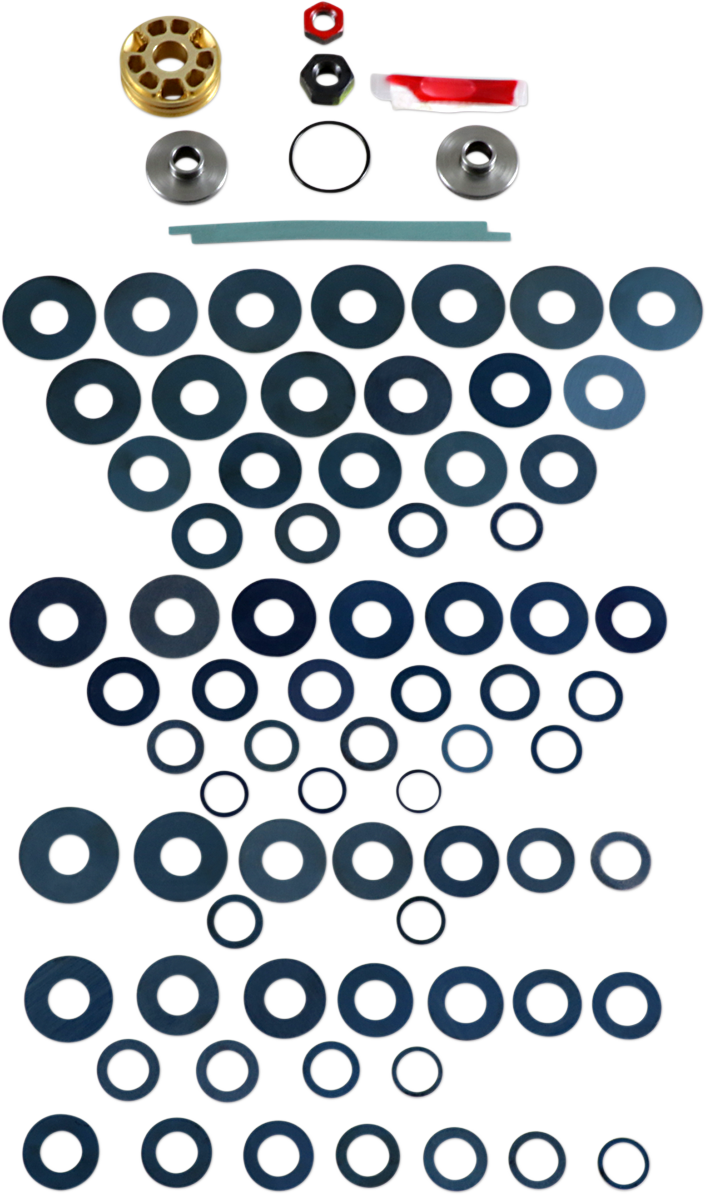 RACE TECH Gold Valve Shock Kit - 36 mm SMGV 3609 for Enhanced Suspension Performance