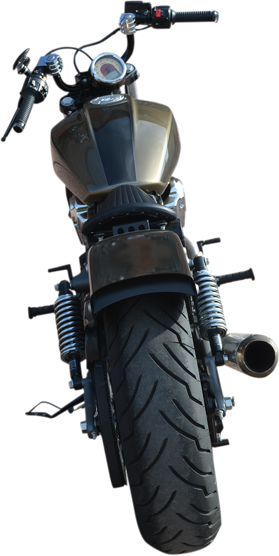 KLOCK WERKS Outrider Rear Fender - Black - Indian Scout KWF-04-0342