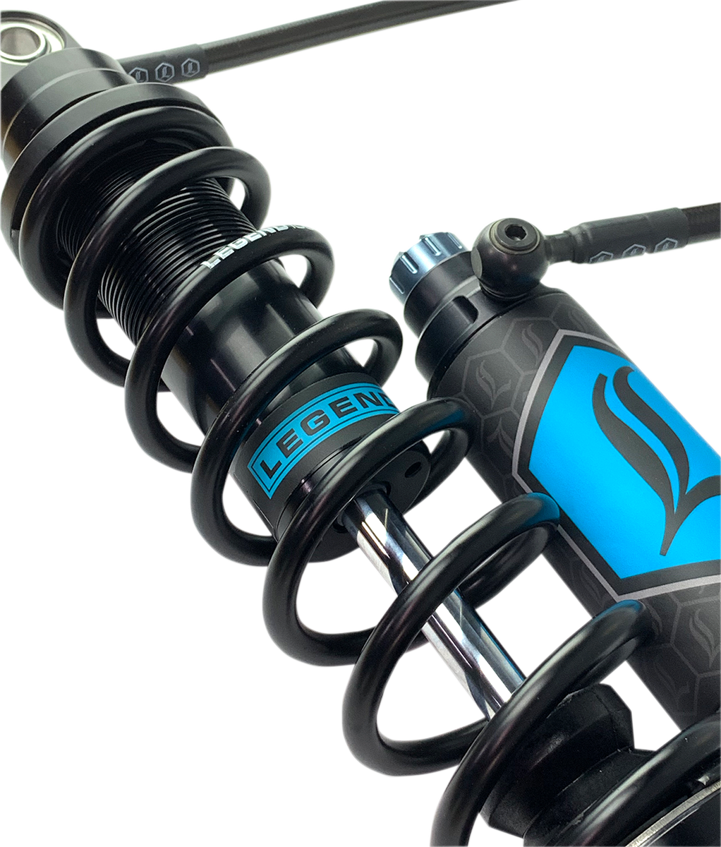 Legend Suspension Revo ARC Remote Reservoir Shocks – 13-inch, Black – Model 1310-1878