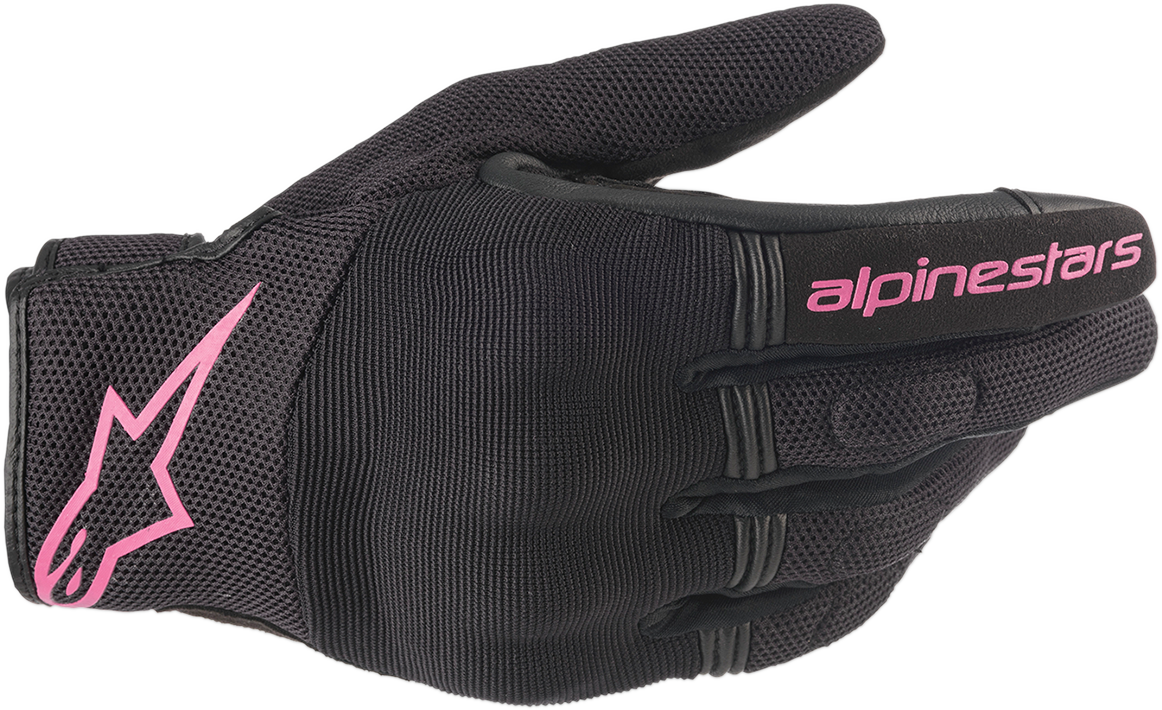 ALPINESTARS Stella Copper Gloves - Black/Fuchsia - Small 3598420-1039-S