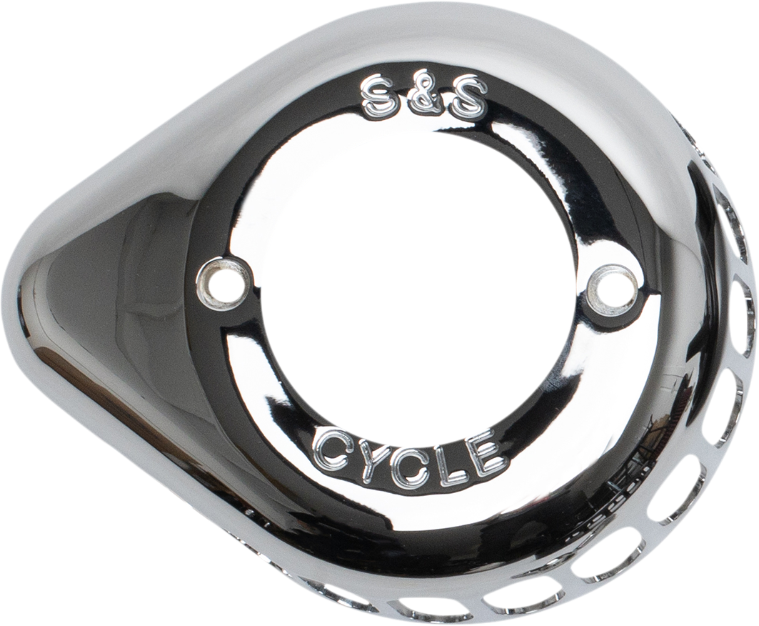 S&S CYCLE Air Cleaner Cover - Air Stinger Teardrop - Chrome 170-0687