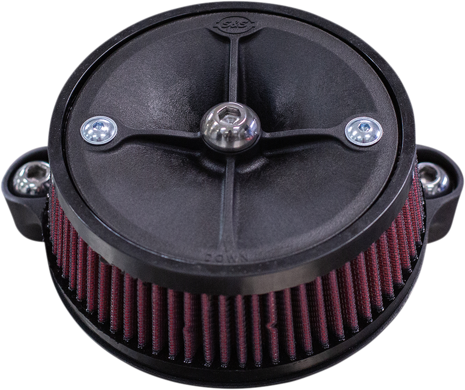 S&S CYCLE Super Stock™ Stealth Air Cleaner Kit - Black 170-0354C