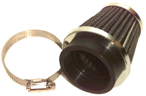 EMGO Air Filter with Chrome End - 52mm Part #12-55752