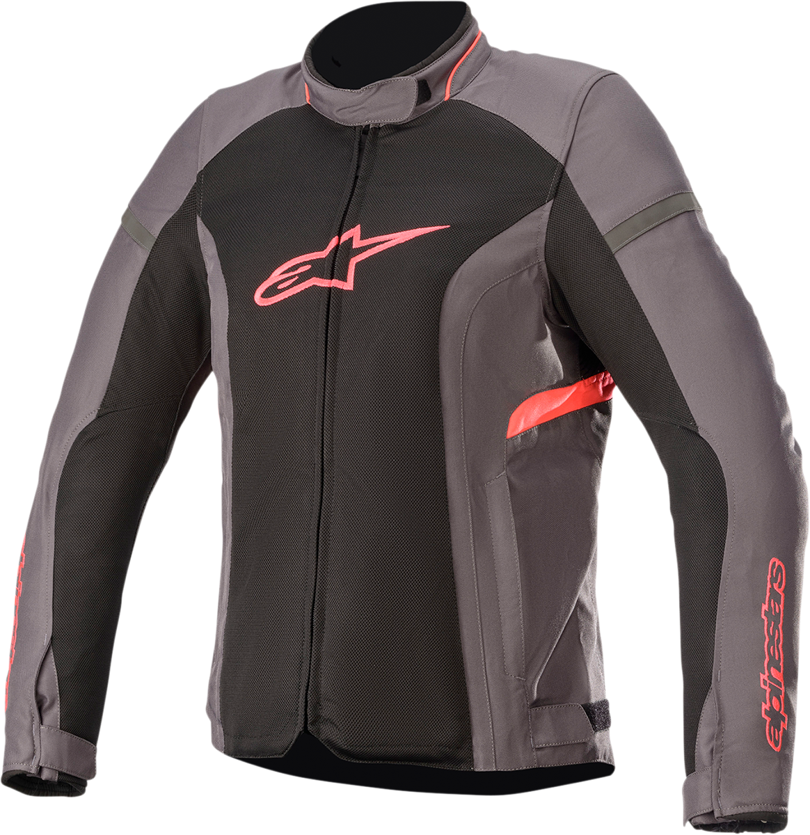 ALPINESTARS Stella T-Kira v2 Air Jacket - Tar Gray/Black/Diva Pink - Large 3312021-9138-L