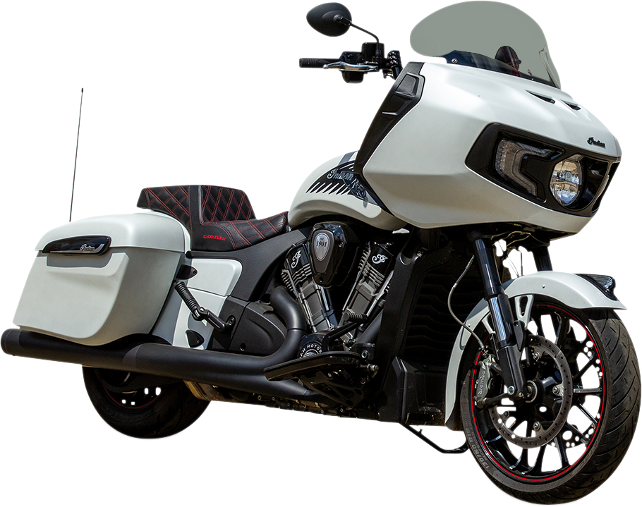 KLOCK WERKS Flare® Windshield - 11" - Tinted - '20-'25 Indian KWW-04-0584-T