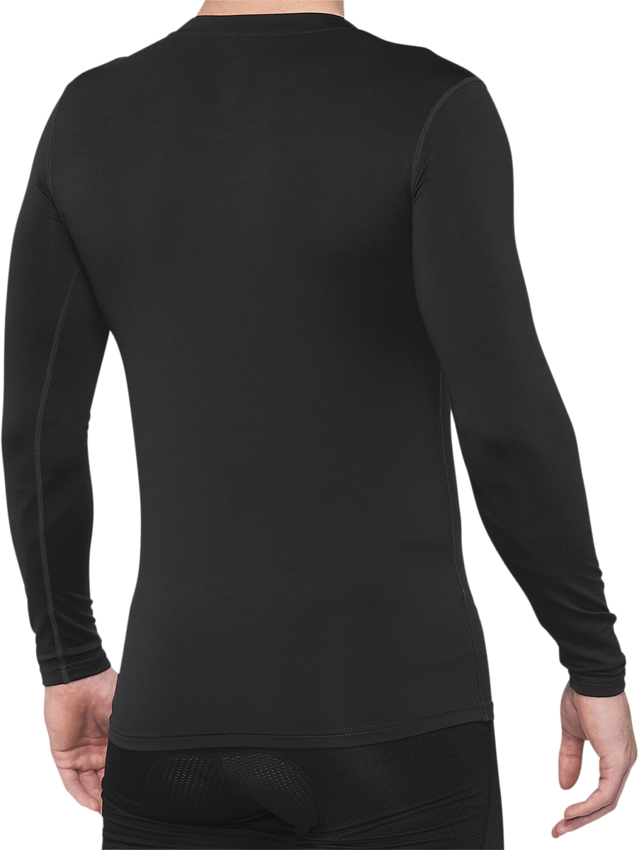 100% Basecamp Long-Sleeve Base Layer - Black - Medium 40045-00001