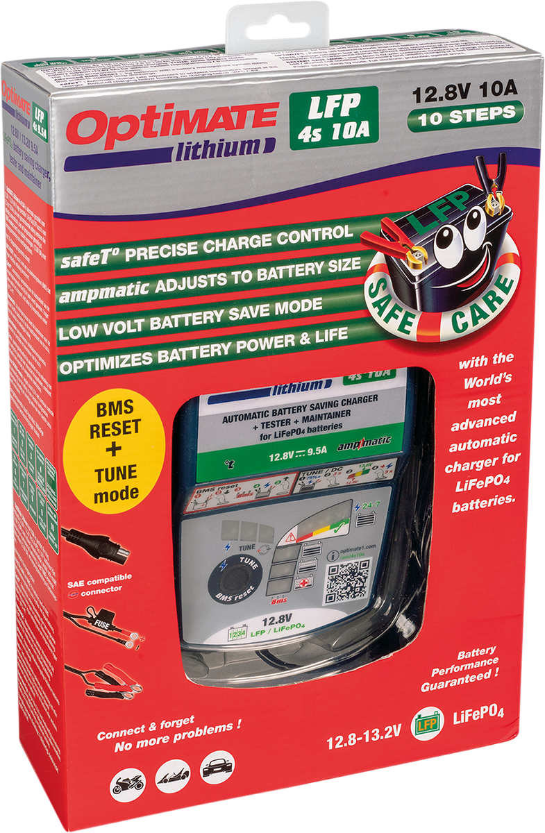 TECMATE Battery Charger/Maintainer - Lithium TM-275