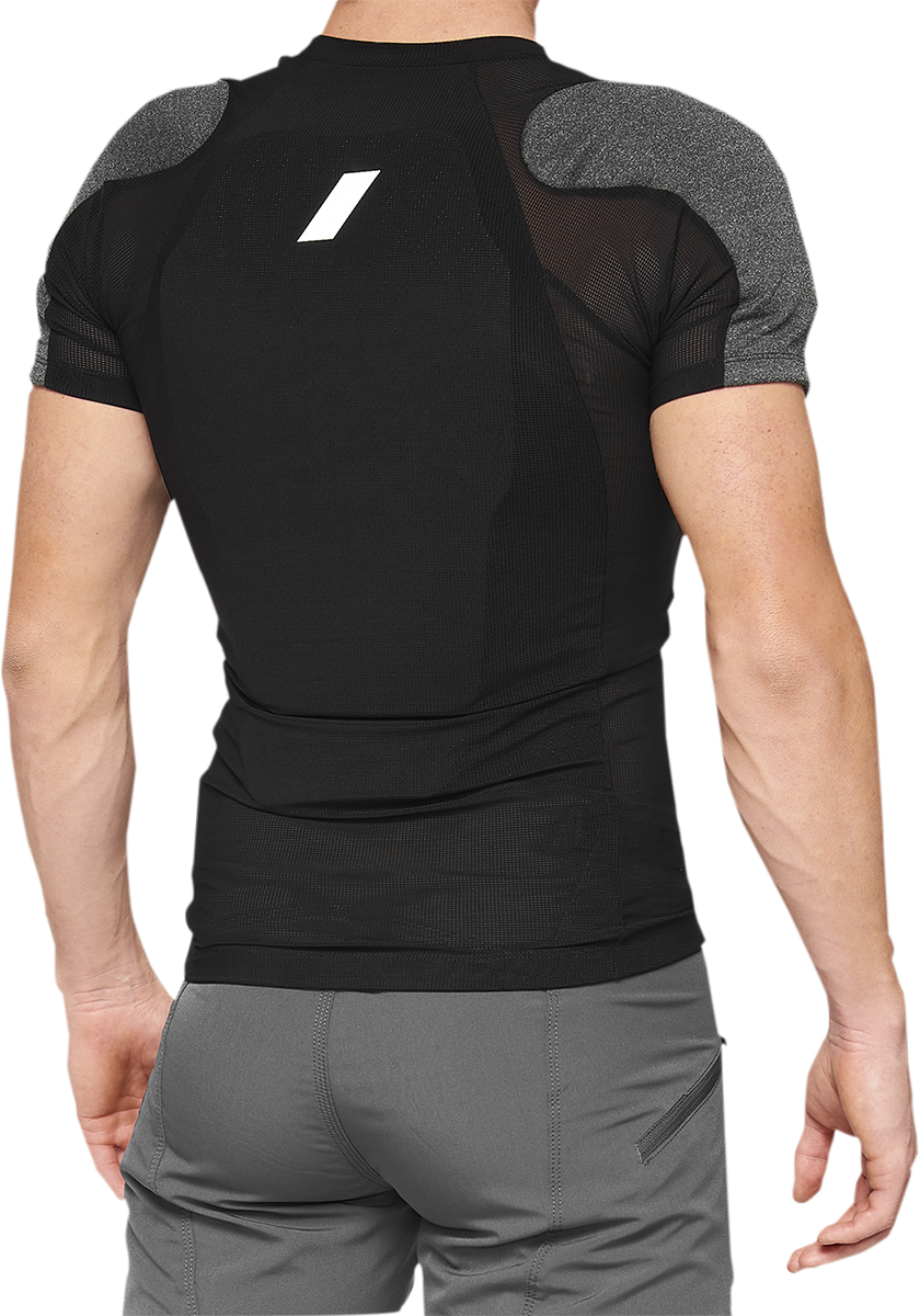 100% Tarka Body Armor - Short Sleeve - Black - Small 70011-00001
