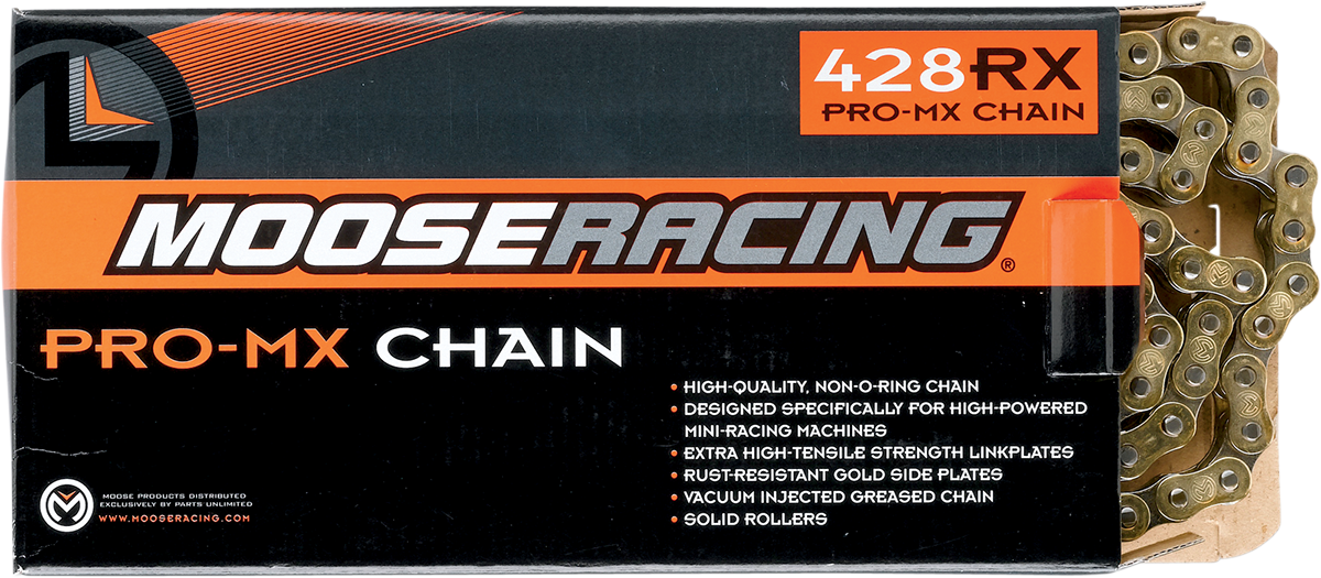 MOOSE OFFROAD 428 RXP - Pro-MX Drive Chain - 96 Links - Gold M575-00-96