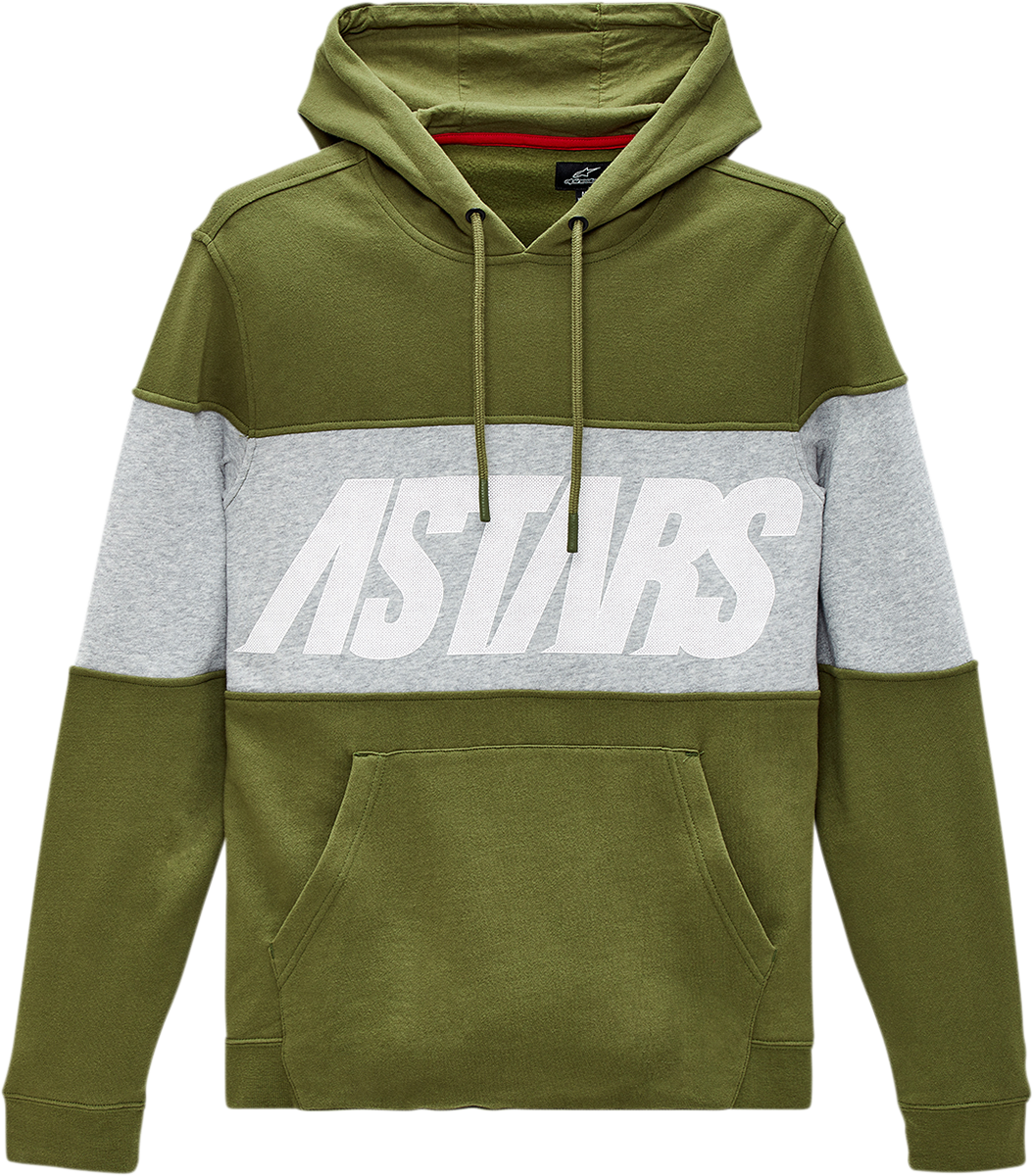 ALPINESTARS Border Hoodie - Olive - Medium 12115121067M