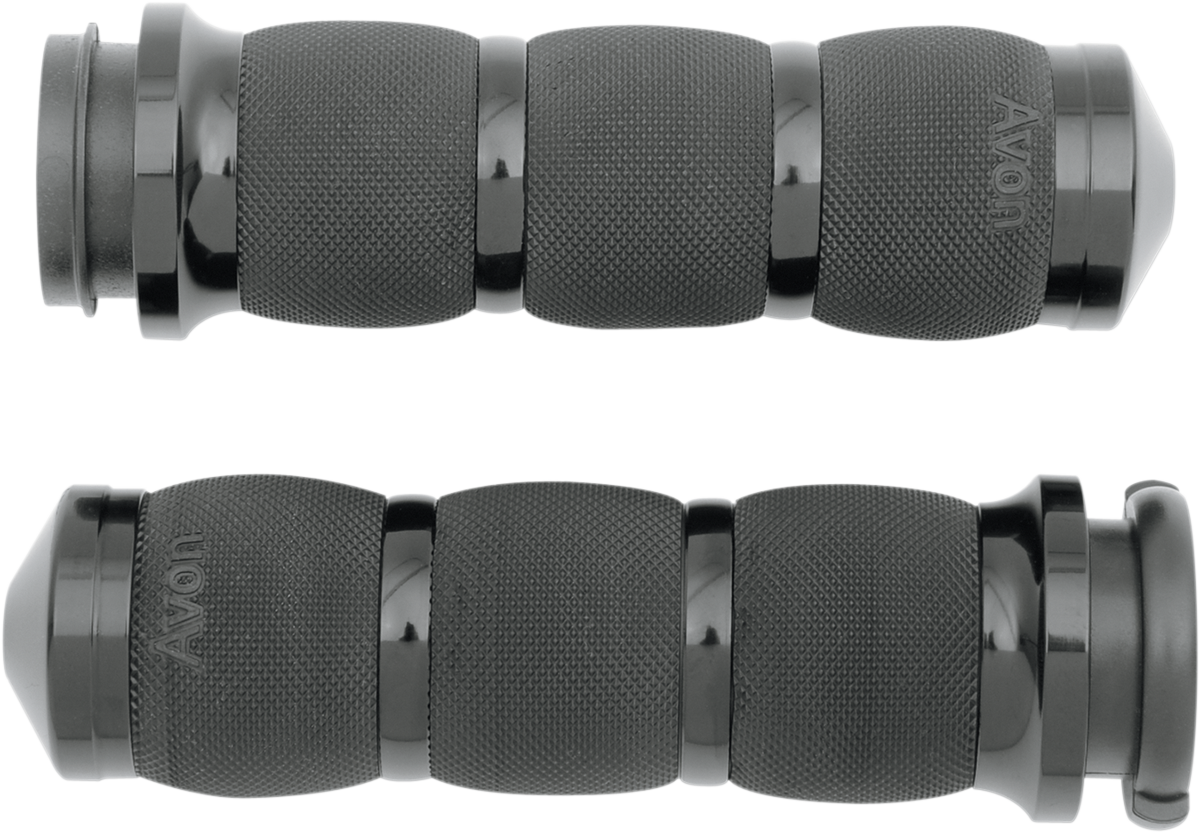 AVON GRIPS 3-Ring Air Cushioned Grips - TBW - Anodized AIR-90-ANO-FLY