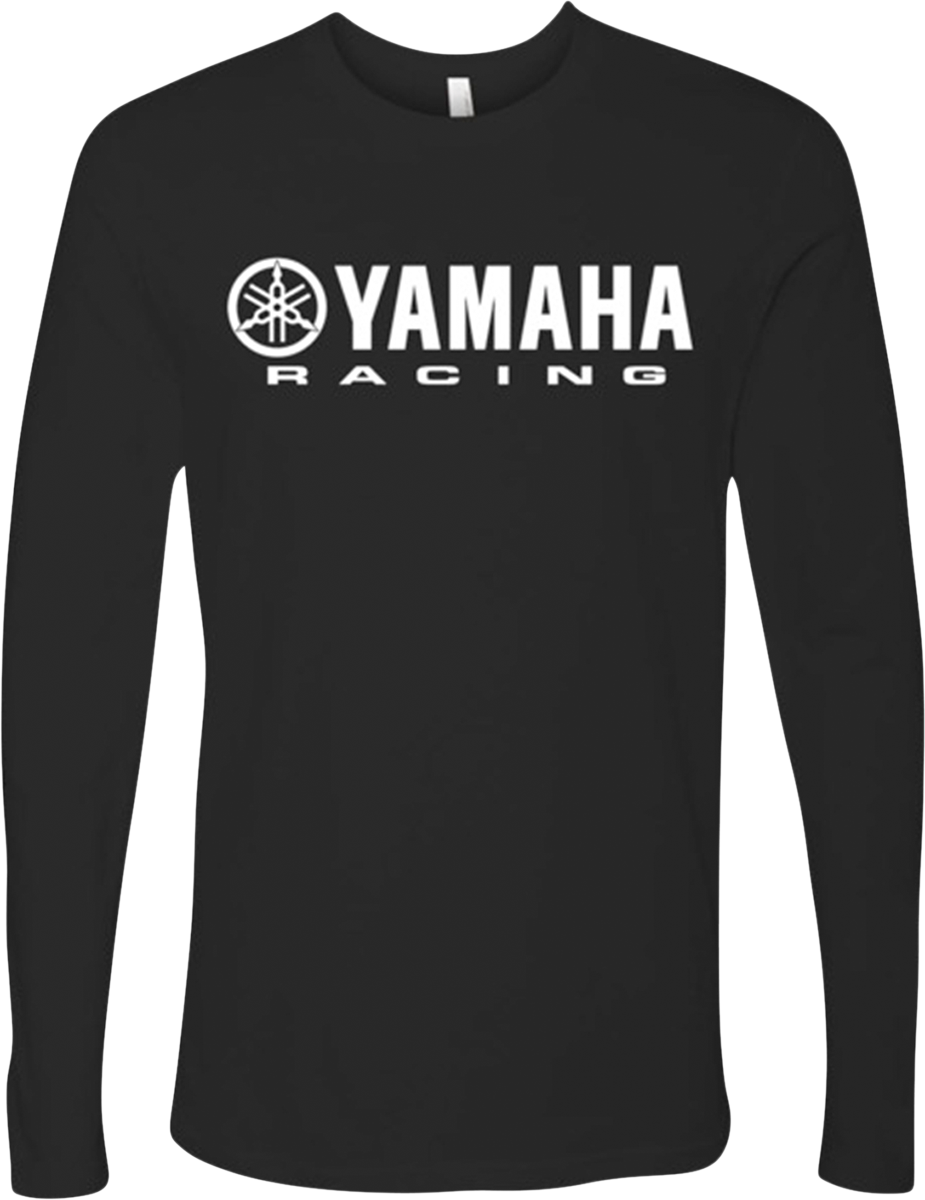 Yamaha Racing Long-Sleeve T-Shirt for Men - Black, XL by Yamaha Apparel (Part Number: NP21S-M1785-XL)