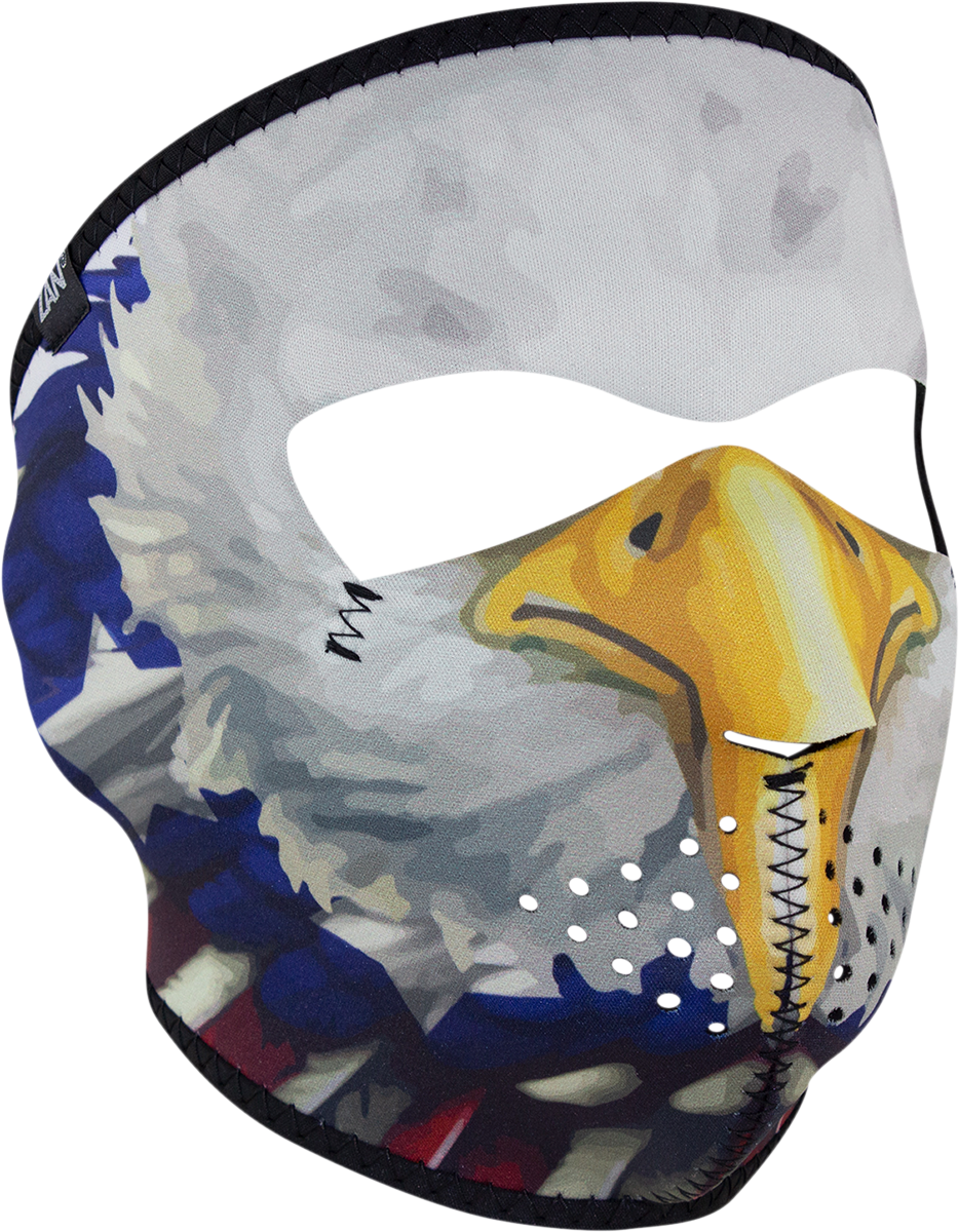 ZAN HEADGEAR Face Mask - USA Eagle WNFM454 for Full Face and Ear Coverage