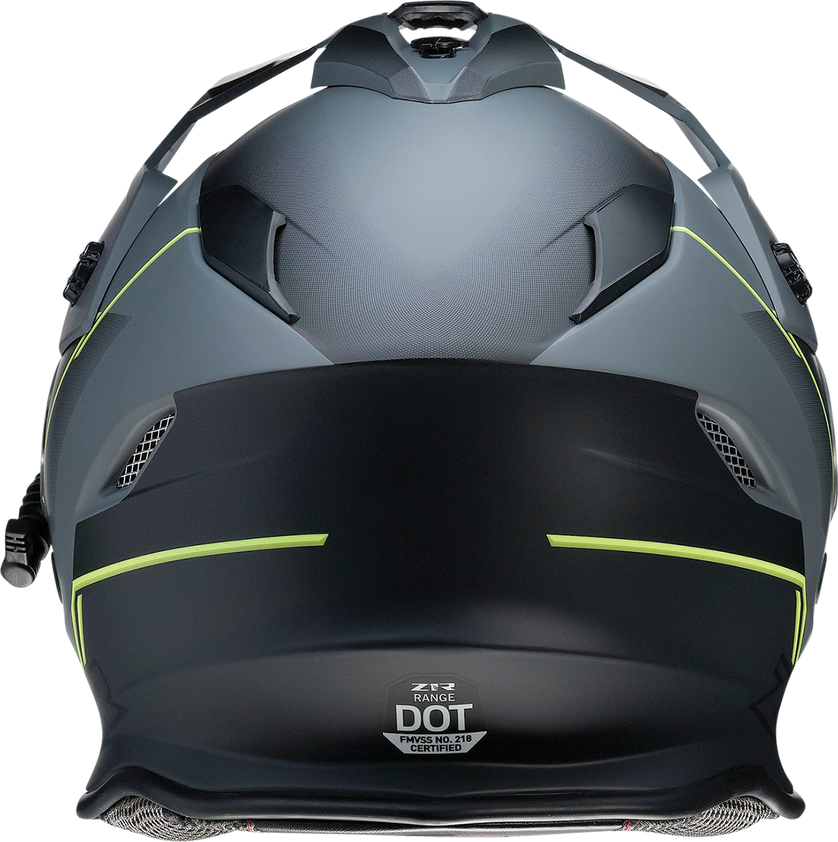 Z1R Range Snow Helmet - Bladestorm - Electric - Dual Pane - Gray/Black/Hi-Viz Yellow - Small 0101-14066