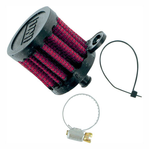 UNI FILTER UP-121 Breather Filter - 1 1/2 inch O.D. x 1 1/2 inch Length with 5/16 inch Push-In Connection