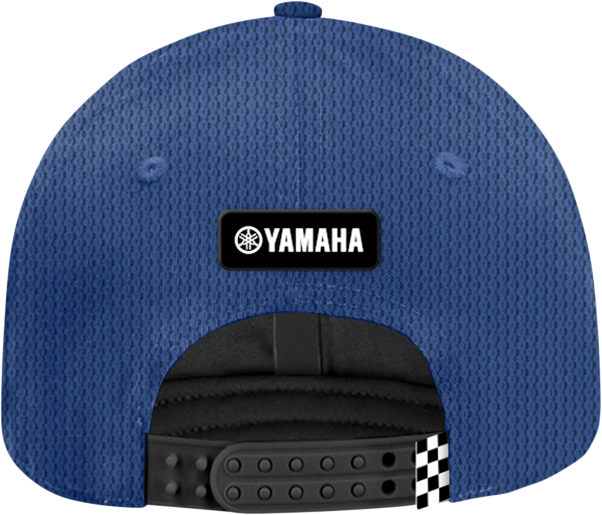 Yamaha Apparel Flat Bill Snapback Hat - Blue NP21A-H2689