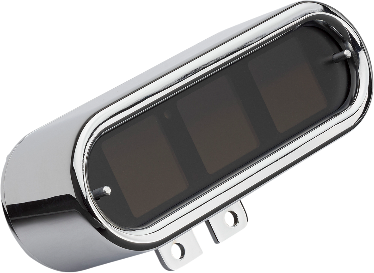DAKOTA DIGITAL Speedometer - Oval - Chrome MLX-9414
