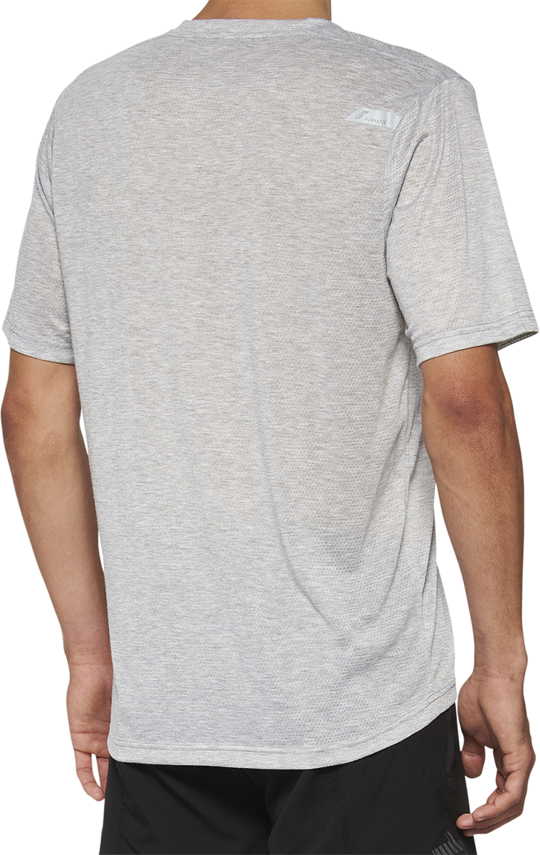 100% Airmatic Mesh Short-Sleeve Jersey - Gray - Medium 40016-00006