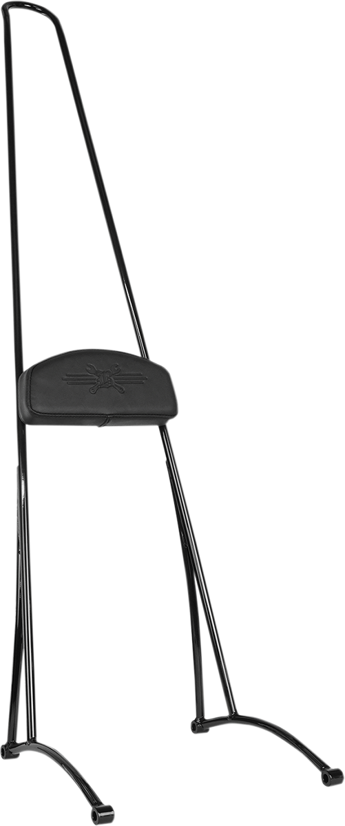 BURLY BRAND 40" Stupid Tall Sissy Bar - Black - HD Sportster '06-'17 B13-1509B