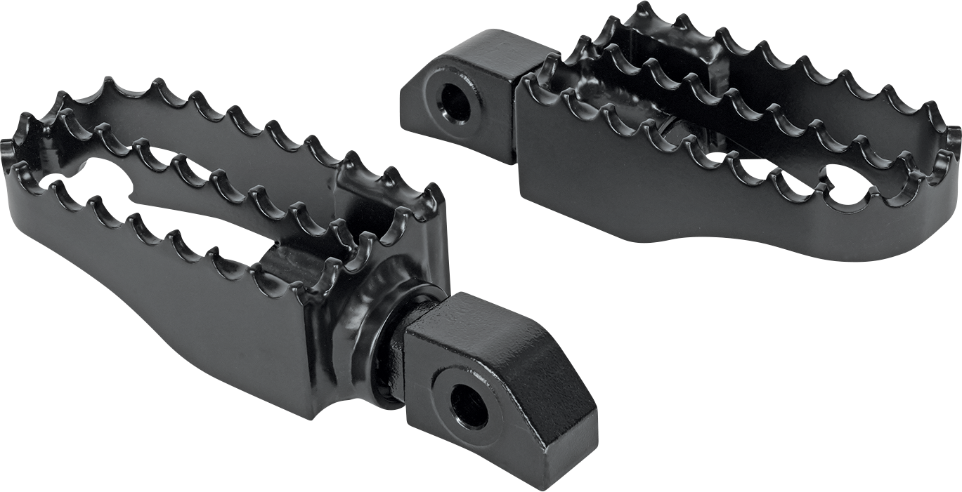 BURLY BRAND MX Foot Pegs - Passenger - Black B13-1201B