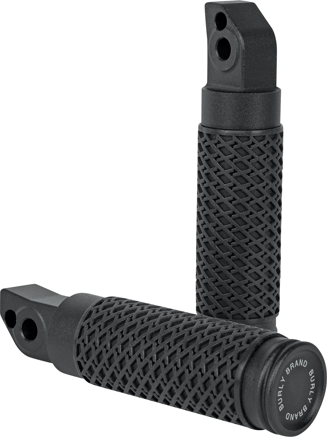 BURLY BRAND Slash Cut - Passenger Foot Pegs - Black B13-1205B