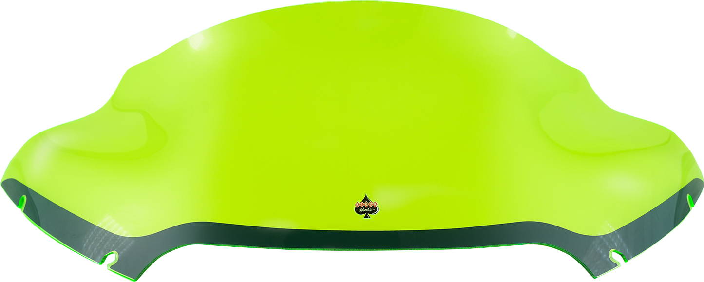 KLOCK WERKS Ice Flare® Windshield - 9" - Green Ice - '15-'25 FLTR KWW-01-0636