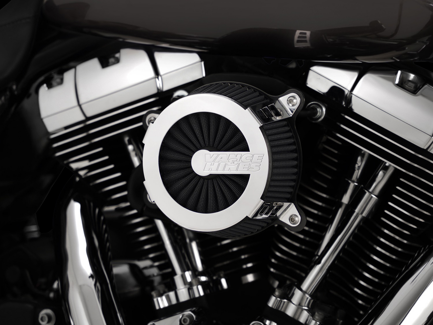 VANCE & HINES VO2 Cage Fighter Air Intake Kit - Chrome 70359