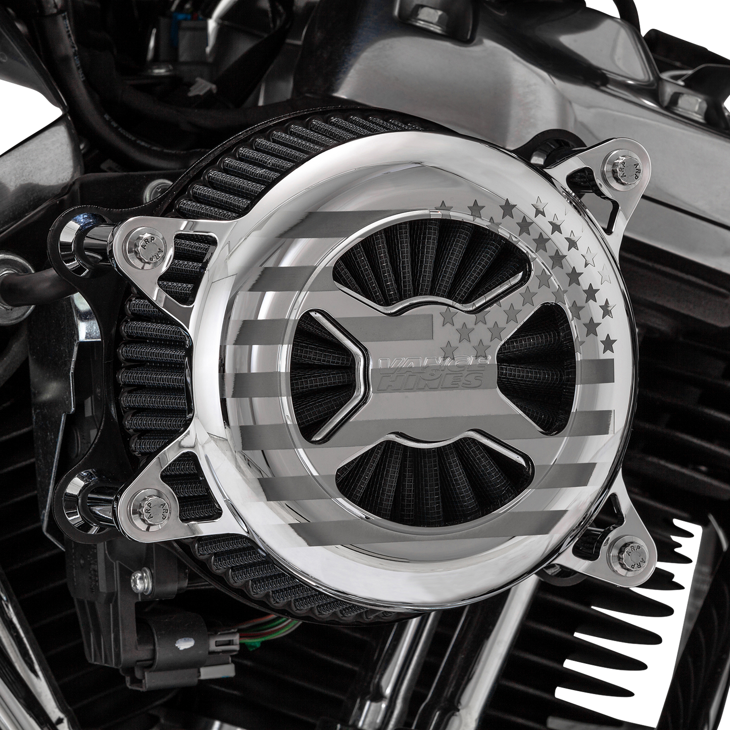 VANCE & HINES VO2 America Air Intake Kit - Chrome - M8 72045FG