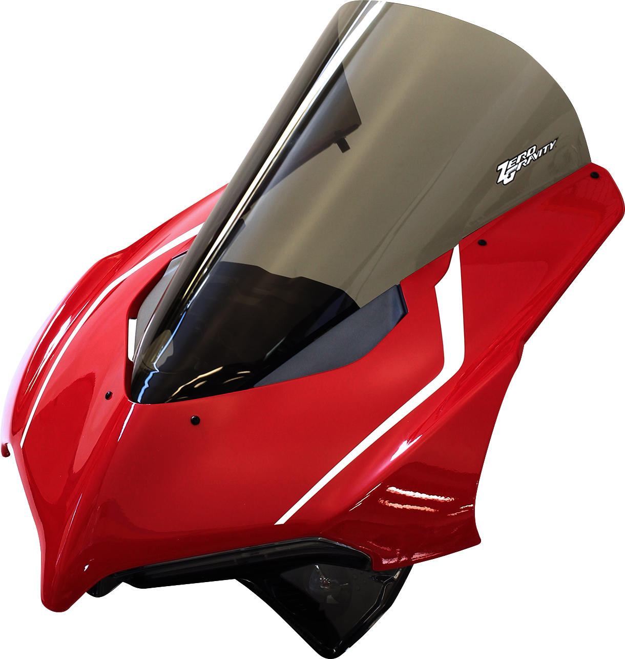 ZERO GRAVITY Windscreen - Light Smoke - '18-'25 Panigale V2/V4 20-740-02