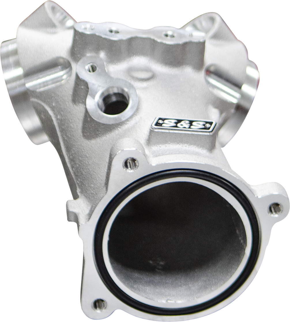 S&S CYCLE Performance Intake Manifold - M8 - 55 mm - Silver 160-0241A