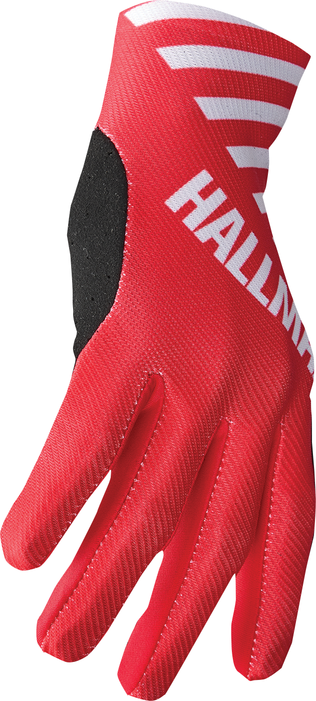 THOR Mainstay Gloves - Slice - White/Red - Medium 3330-7293