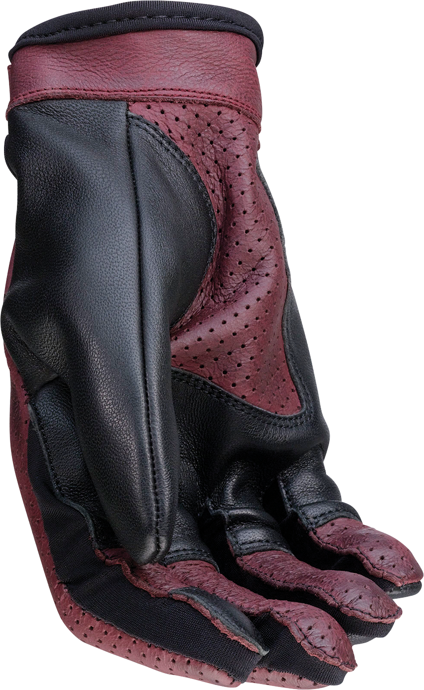 Z1R Women's Combiner Gloves - Black/Red - Large 3302-0894