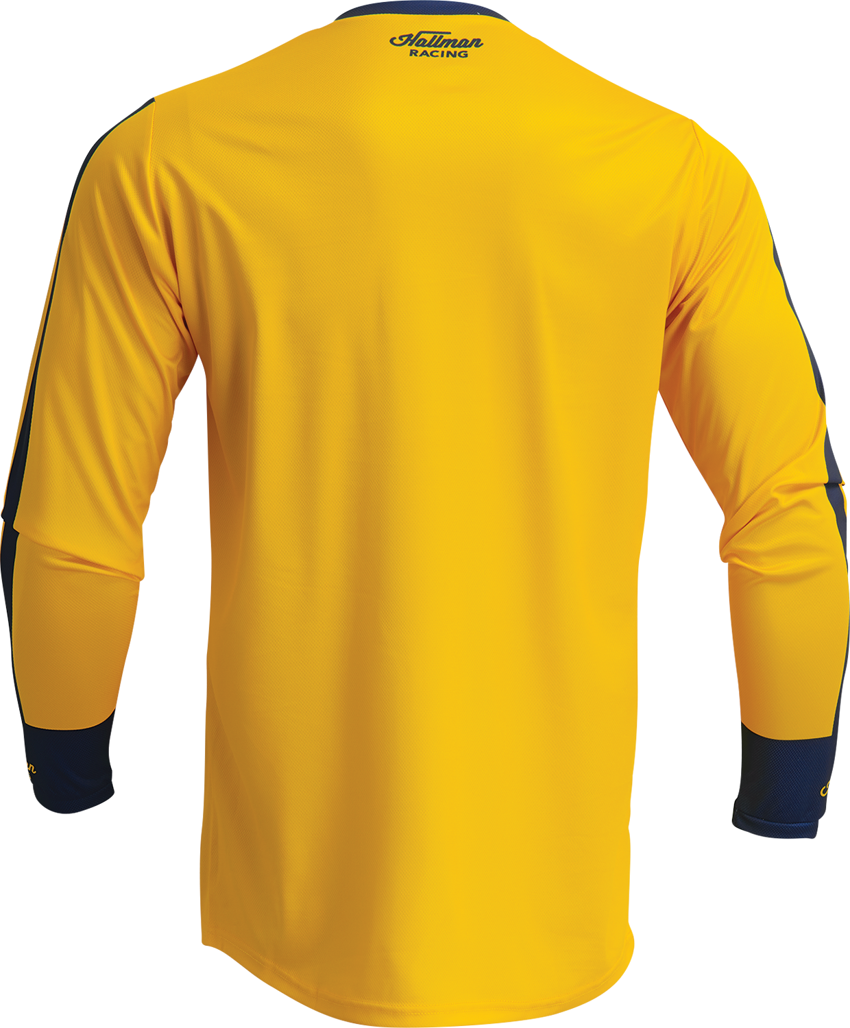 THOR Hallman Differ Roosted Jersey - Lemon/Navy - Small 2910-7121