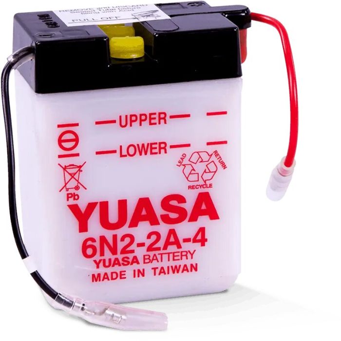 YUASA YUAM2620B Conventional 6V Battery for Reliable Power Supply