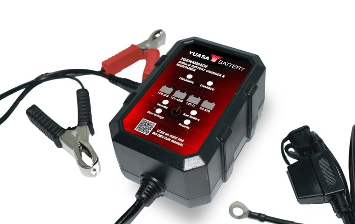 Yuasa YUA900MACH 6/12V Amp Charger & Maintainer - Reliable Battery Maintenance Tool