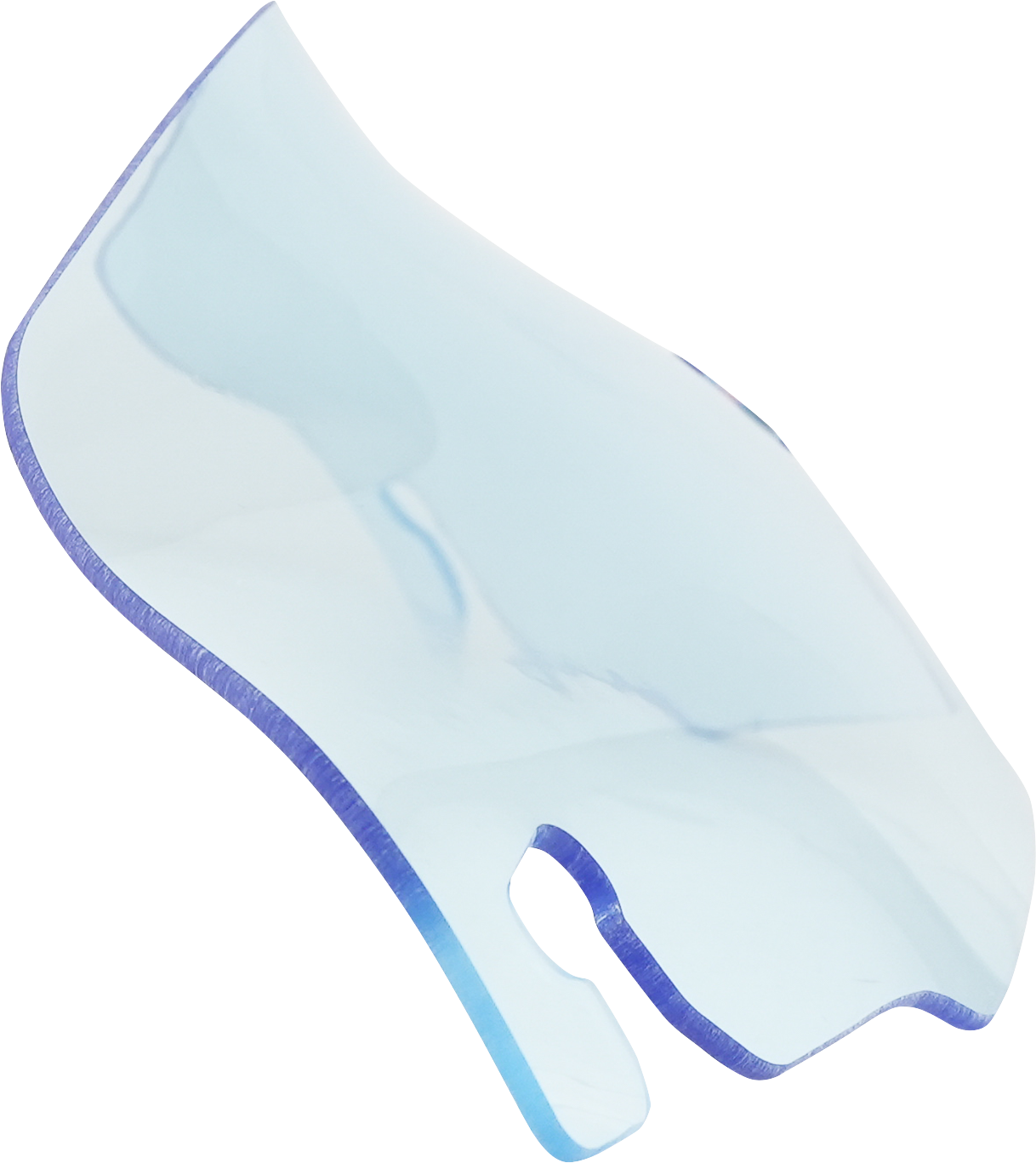 KLOCK WERKS Ice Flare® Windshield - 3-1/2" - Blue Ice - '96-'13 FLHT/FLHX KWW-01-0657