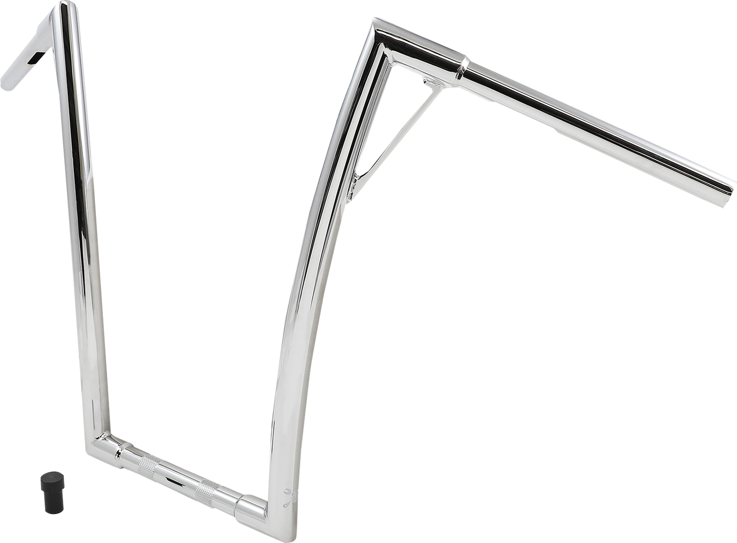 BURLY BRAND Louie Handlebar - 19" - Chrome B12-7011C