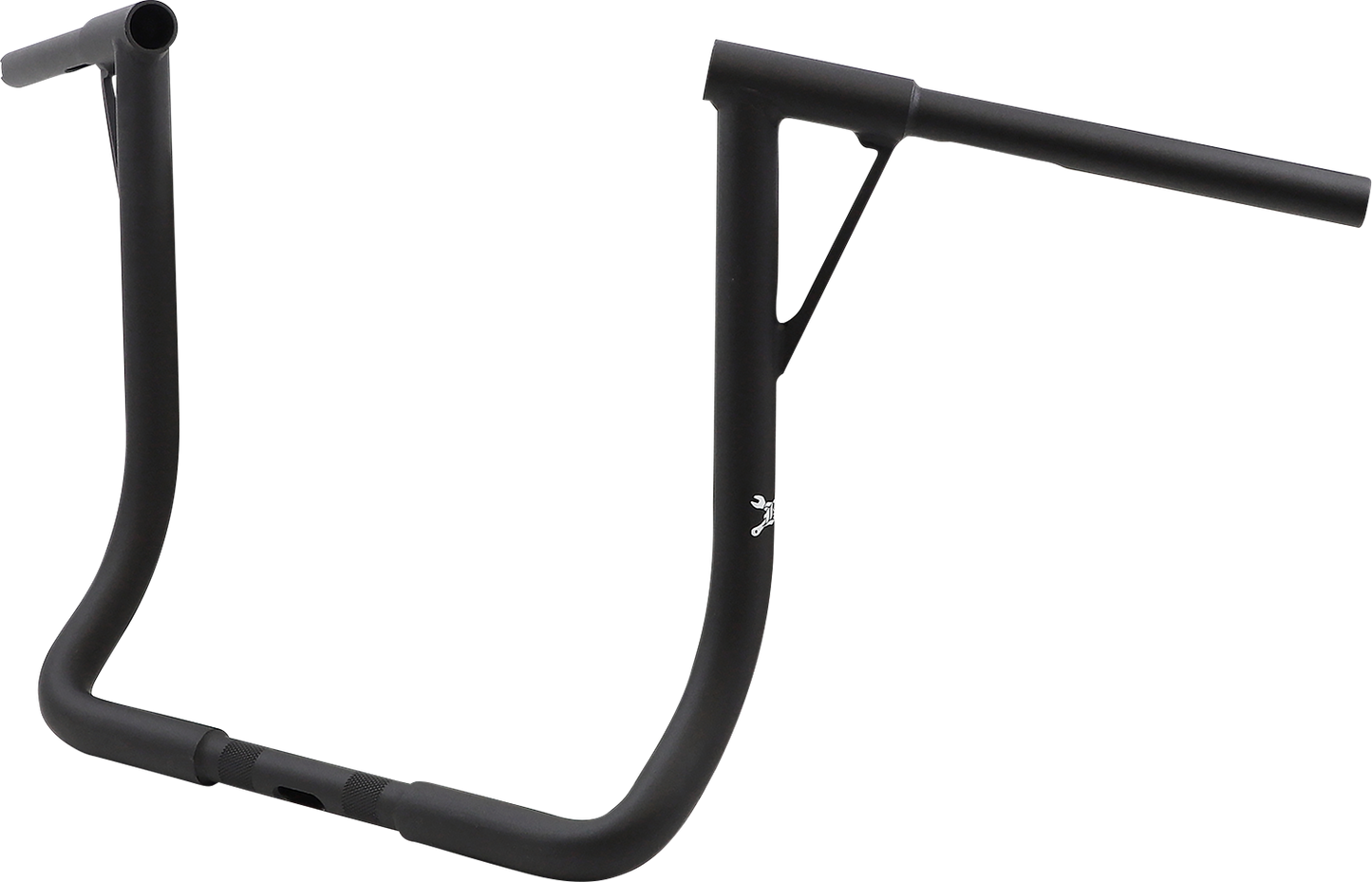 BURLY BRAND Louie Handlebar - Louie B - 16" - Textured Black B12-7005TB