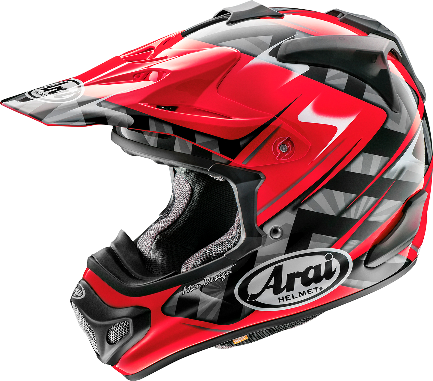 Arai VX-Pro4 Helmet - Scoop Red