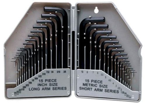 30PC HEX KEY SET