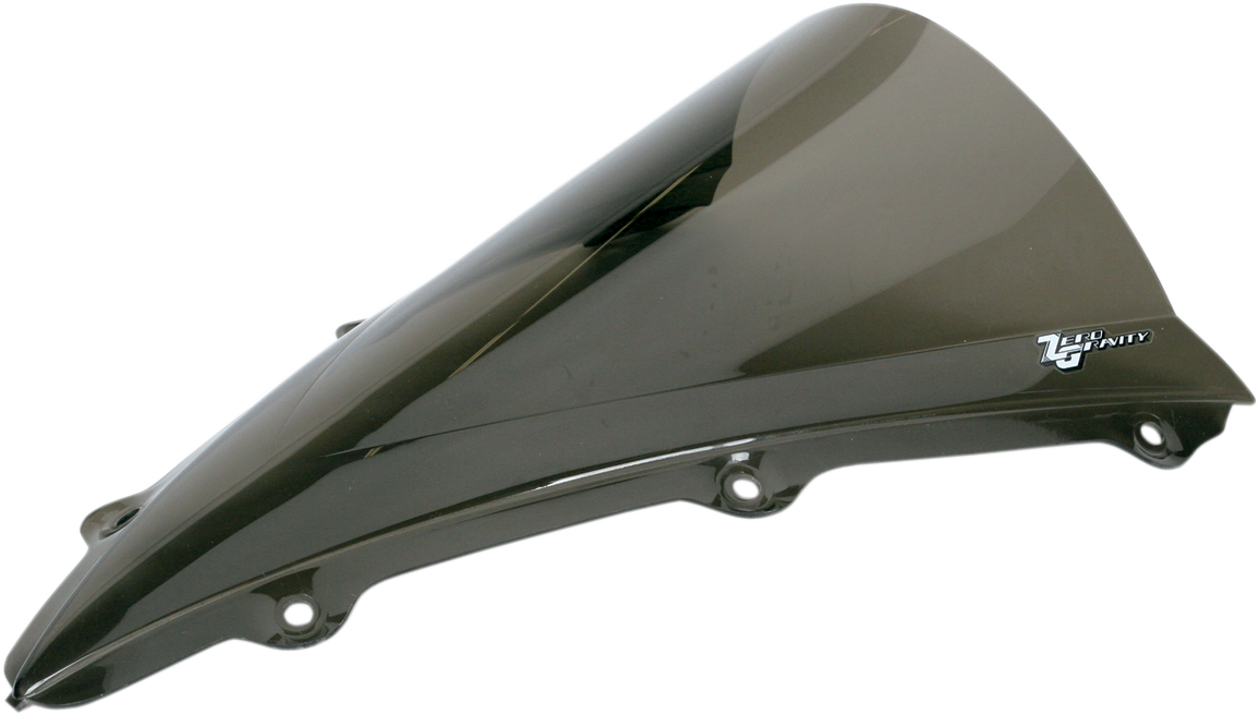 ZERO GRAVITY Double Bubble Windscreen - Smoke - YZF-R1 16-539-02
