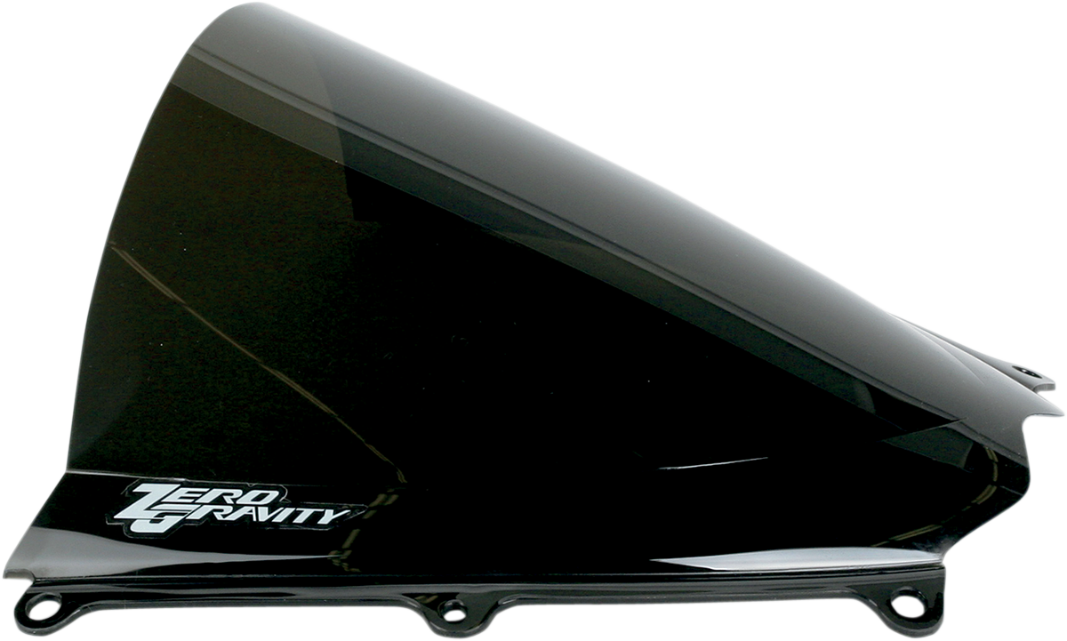 ZERO GRAVITY Double Bubble Windscreen - Dark Smoke - GSXR1 16-111-19