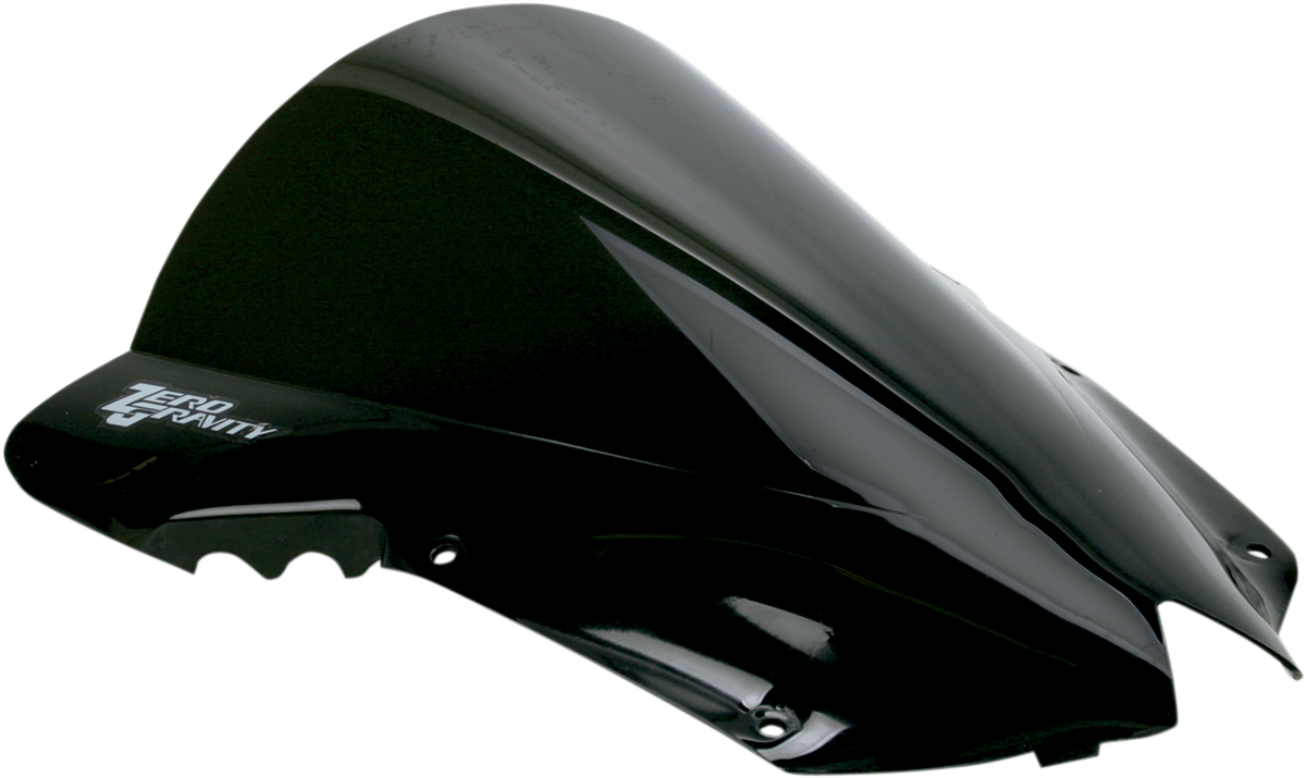 ZERO GRAVITY Double Bubble Windscreen - Dark Smoke - YZF-R6 16-580-19
