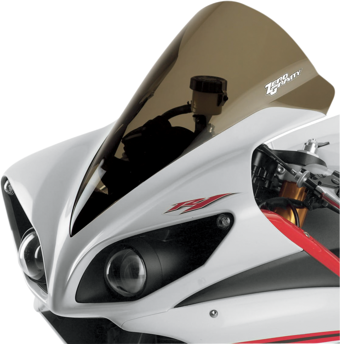Zero Gravity Corsa Windscreen for 2009-2013 Yamaha YZF-R1 – Smoke, Part Number 24-541M-02